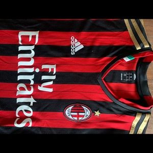 Adidas ac Milan men’s soccer jersey